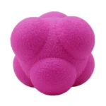 Pelota de reacción hexagonal,silicona para entrenamiento de velocidad y agilidad. - Imagen 9