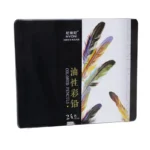 NYNOI 24/36/48/72/120 Colored pencil Set Professional Oil 3.7mm Refill Tin box Graffiti Drawing pencils For School Supplies - Imagen 8