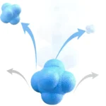 Pelota de reacción hexagonal,silicona para entrenamiento de velocidad y agilidad. - Imagen 5