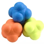 Pelota de reacción hexagonal,silicona para entrenamiento de velocidad y agilidad. - Imagen 6
