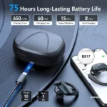 Audífonos Inalámbricos Deportivos Bluetooth 5.3 | 75 Horas de Batería - Imagen 6