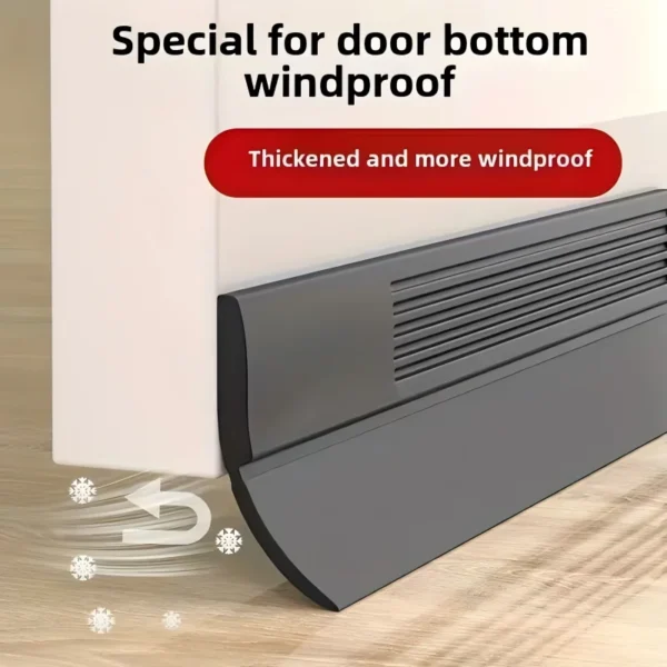 Guarda polvos Adhesivo para Puertas y Ventanas (1 Metro).