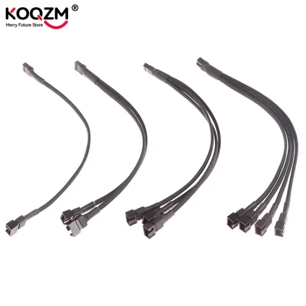 Cable Splitter y Extensión para Ventilador PWM de 4 pines
