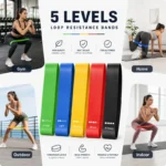 Juego de bandas de resistencia, equipo de gimnasio para fitness en casa. - Imagen 5