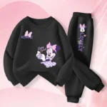 Conjunto de dos piezas de ropa de primavera y otoño para niñas. - Imagen 5