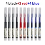 Paquete de 10 Plumas de Gel de Colores (0.5 mm) | Tinta de Secado Rápido y Gran Capacidadc - Imagen 8