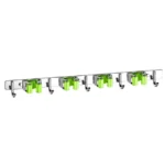 Soporte de Pared para Escobas y Trapeadores | Colgador Organizador de Acero Inoxidable para Cocina y Baño. - Imagen 12