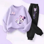 Conjunto de dos piezas de ropa de primavera y otoño para niñas. - Imagen 4