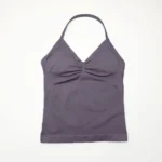 Top deportivo largo con tirantes finos para mujer. - Imagen 28