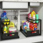 Organizador Deslizable de 2 Niveles en Fregadero Cocina y Baño. - Imagen 2