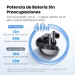 Audífonos Inalámbricos  N55 | ANC Adaptativo 54dB. - Imagen 6
