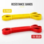 Banda de resistencia de fitness de 5 a 120 libras. - Imagen 22