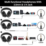 Audífonos Inalámbricos Y Alámbricos Oneodio A70 Fusion Bluetooth 5.2. - Imagen 6