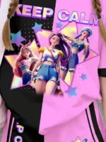 Conjunto de 2 piezas para niña de K-Pop. - Imagen 4