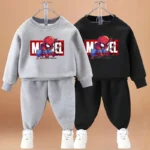 Conjunto de sudadera y pantalón para niño de primavera/otoño 2026