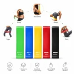 Juego de bandas de resistencia, equipo de gimnasio para fitness en casa. - Imagen 4