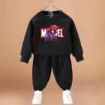 Conjunto de sudadera y pantalón para niño de primavera/otoño 2026 - Imagen 2