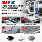 Sellador Adhesivo de Poliuretano Profesional 3M 540 - Imagen 2