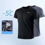 Camiseta deportiva de manga corta de secado rápido para hombre. - Imagen 2