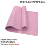 Tapete para yoga plegable, ecológica, ejercicio y fitness. - Imagen 20