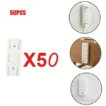 Fijador Adhesivo de Pared y Multicontacto | Organizador de Cables Desmontable para Escritorio, Oficina y Hogar. - Imagen 7