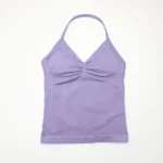 Top deportivo largo con tirantes finos para mujer. - Imagen 8