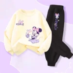 Conjunto de dos piezas de ropa de primavera y otoño para niñas. - Imagen 7