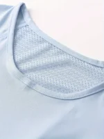 Camiseta deportiva de mujer para verano, transpirable, sexy, con espalda descubierta. - Imagen 6