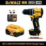 Taladro Atornillador Inalámbrico DEWALT DCD805 20V - Imagen 14