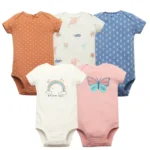 Conjunto de ropa de moda para bebé de 5 piezas - Imagen 11