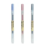 Set de Bolígrafos de Gel (3 a 6 pzas) | Tinta Negra, Roja y Azul 0.5 mm | Estilo Muji para Oficina y Escuela. - Imagen 10