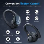 Audífonos Inalámbricos Deportivos Bluetooth 5.3 | 75 Horas de Batería - Imagen 4