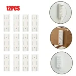 Fijador Adhesivo de Pared y Multicontacto | Organizador de Cables Desmontable para Escritorio, Oficina y Hogar. - Imagen 11
