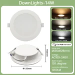 Pack de Focos LED Empotrables Redondos 1-10 pzas. - Imagen 10