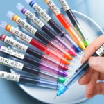 Paquete de 10 Plumas de Gel de Colores (0.5 mm) | Tinta de Secado Rápido y Gran Capacidadc - Imagen 2