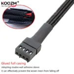 Cable Splitter y Extensión para Ventilador PWM de 4 pines - Imagen 5