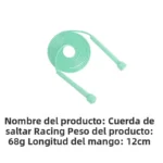 1 pieza de cuerda para saltar de 2.8 m para entrenamiento de agilidad, para adultos. - Imagen 5