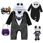 Ropa de cosplay de Halloween 2025 para bebé 0-24 meses.