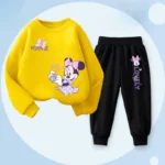 Conjunto de dos piezas de ropa de primavera y otoño para niñas. - Imagen 10