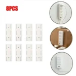 Fijador Adhesivo de Pared y Multicontacto | Organizador de Cables Desmontable para Escritorio, Oficina y Hogar. - Imagen 10