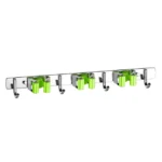 Soporte de Pared para Escobas y Trapeadores | Colgador Organizador de Acero Inoxidable para Cocina y Baño. - Imagen 13