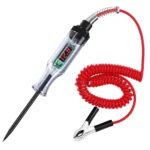 Probador de Circuitos Automotrices Digital 3-48V DC con Pantalla LCD y Cable.