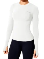Camisa de manga larga para yoga, top deportivo. - Imagen 11