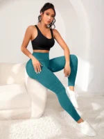 Pantalones deportivos con líneas sexis y levantamiento de glúteos. - Imagen 4