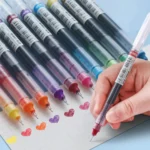 Paquete de 10 Plumas de Gel de Colores (0.5 mm) | Tinta de Secado Rápido y Gran Capacidadc - Imagen 4
