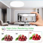 Lámpara de Techo LED Redonda y Cuadrada. - Imagen 3