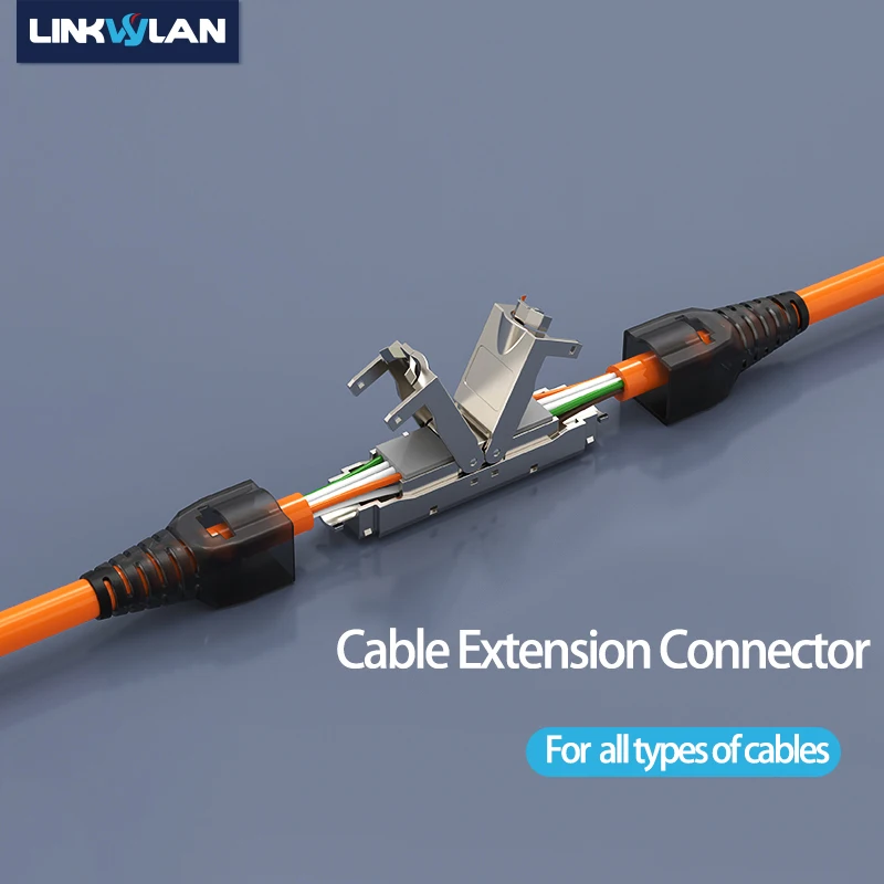 Sb33ee22a1bb044498c91358549b35e78F.webp Conector de Extensión sin Herramientas para Cable LAN RJ45 - Imagen 1