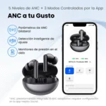 Audífonos Inalámbricos  N55 | ANC Adaptativo 54dB. - Imagen 5