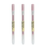 Set de Bolígrafos de Gel (3 a 6 pzas) | Tinta Negra, Roja y Azul 0.5 mm | Estilo Muji para Oficina y Escuela. - Imagen 9