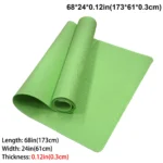 Tapete para yoga plegable, ecológica, ejercicio y fitness. - Imagen 15